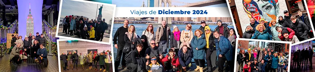 Viaje a Nueva York en diciembre de 2024 con vuelo, hotel y guía