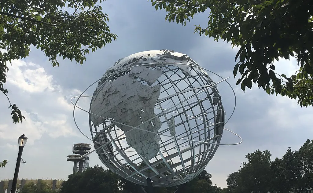 Unisphere en Flushing Meadows Corona Park, Queens
