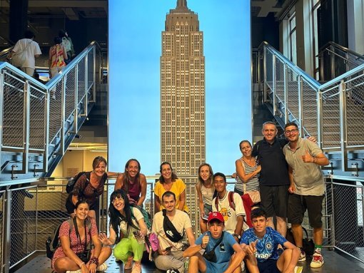 Viaje de agosto de 2023 con Te Llevo a Nueva York - Foto tomada durante el viaje del 20 al 27 de agosto de 2023 con nuestros viajeros de Te Llevo a Nueva York