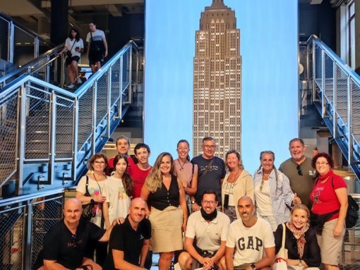 Viaje de septiembre de 2023 con Te Llevo a Nueva York - Foto tomada durante el viaje del 3 al 10 de septiembre de 2023 con nuestros viajeros de Te Llevo a Nueva York