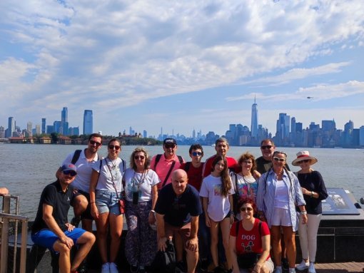 Viaje de septiembre de 2023 con Te Llevo a Nueva York - Foto tomada durante el viaje del 3 al 10 de septiembre de 2023 con nuestros viajeros de Te Llevo a Nueva York