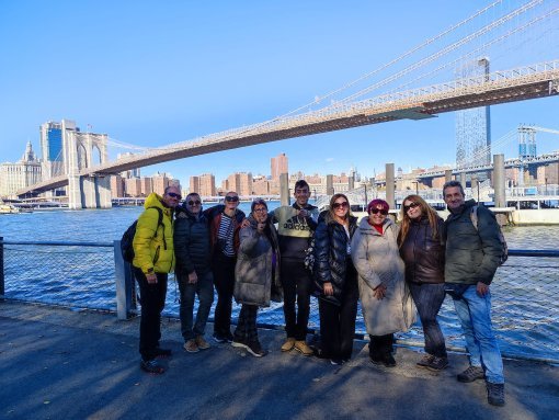 Viaje de noviembre de 2023 con Te Llevo a Nueva York - Foto tomada durante el viaje del 18 al 26 de noviembre de 2023 con nuestros viajeros de Te Llevo a Nueva York