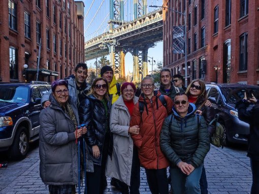 Viaje de noviembre de 2023 con Te Llevo a Nueva York - Foto tomada durante el viaje del 18 al 26 de noviembre de 2023 con nuestros viajeros de Te Llevo a Nueva York