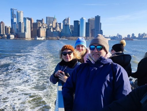 Viaje de diciembre de 2023 con Te Llevo a Nueva York - Foto tomada durante el viaje del 14 al 22 de diciembre de 2023 con nuestros viajeros de Te Llevo a Nueva York