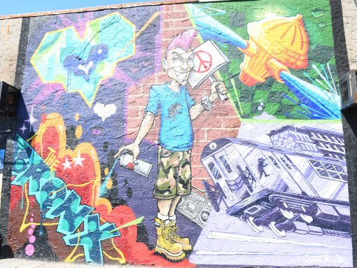 THE BRONX - Grafiti en el distrito del Bronx